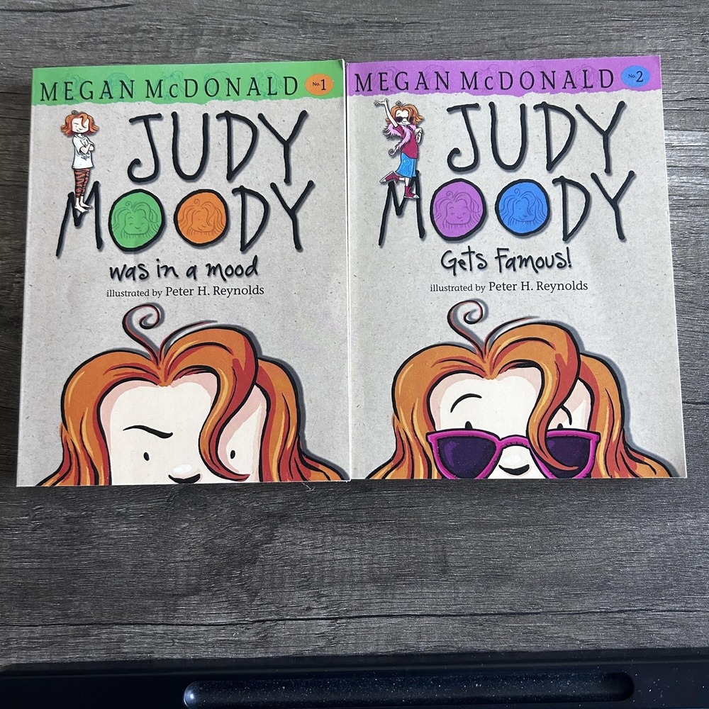 Judy Moody Paperback Multi Chapter 2 Book Set Classroom School Young Readers